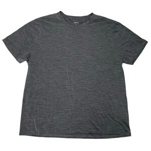 Quince Men's Heather Charcoal Short Sleeve Crew Neck Tee